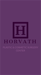 Mobile Screenshot of horvathplasticsurgery.com